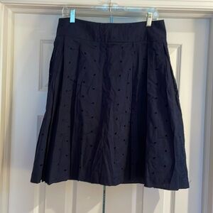 Isaac Mazrahi Eyelet Skirt